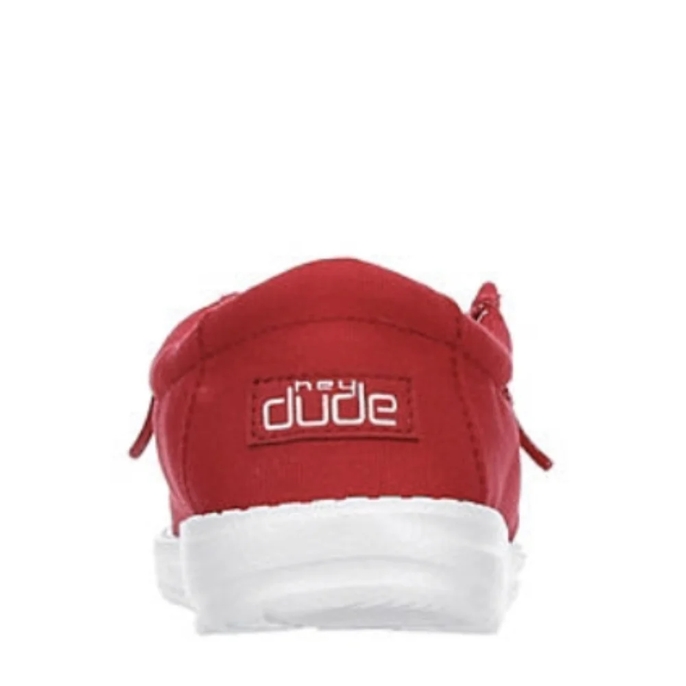HEY DUDE WALLY YOUTH RED - Picture 5 of 7